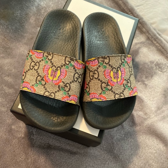 Gucci Shoes Kids Gucci Slides Poshmark